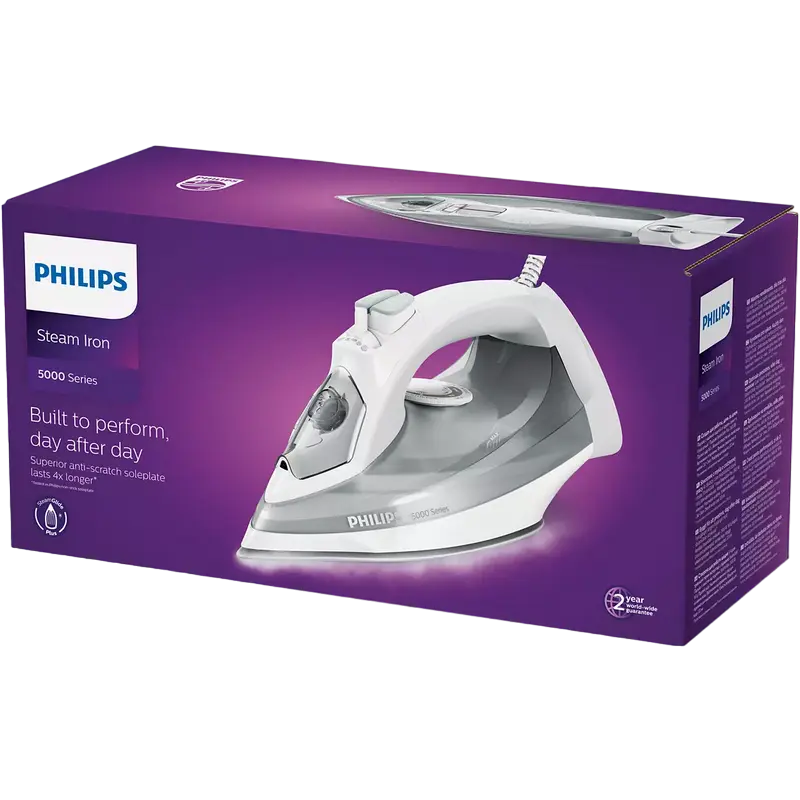 Утюг Philips 5000 series Серый Белый