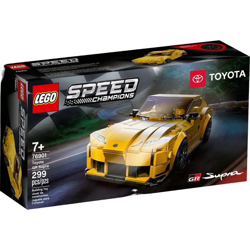 Constructor LEGO Toyota GR Supra Galben