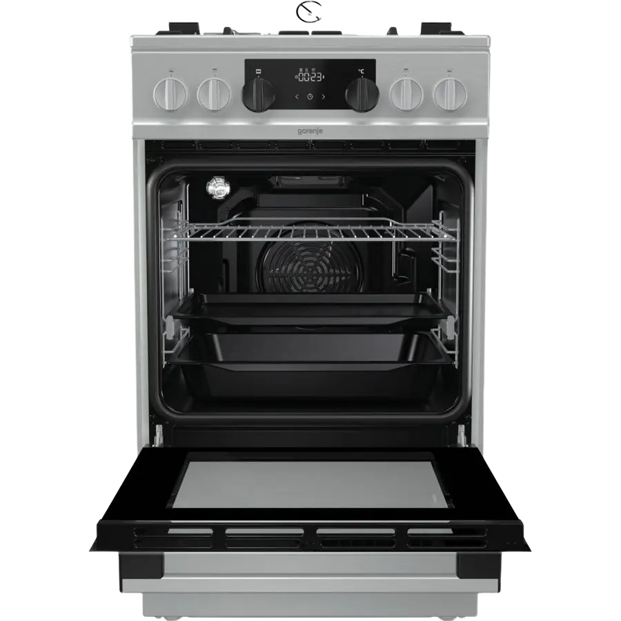 Комбинированная плита Gorenje K5341XF Нержавеющая сталь