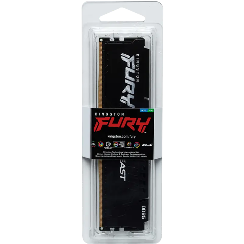 Memorie RAM Kingston FURY Beast FURY Beast 16GB Negru,albastru