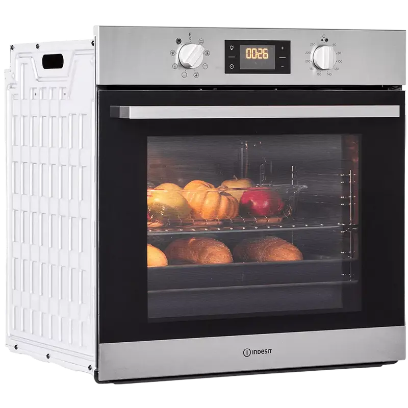 Электрический духовой шкаф Indesit IFW 6544 IX Нержавеющая сталь