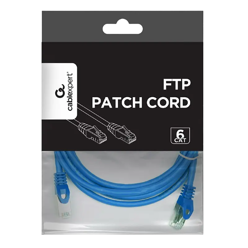 Патч-корд Cablexpert PP6-3M/B Синий