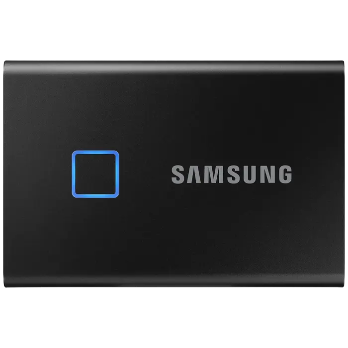 Внешний портативный SSD накопитель Samsung T7 Touch 2 ТБ Чёрный