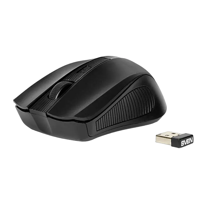 Беcпроводная мышь SVEN RX-400W Беспроводное Чёрный