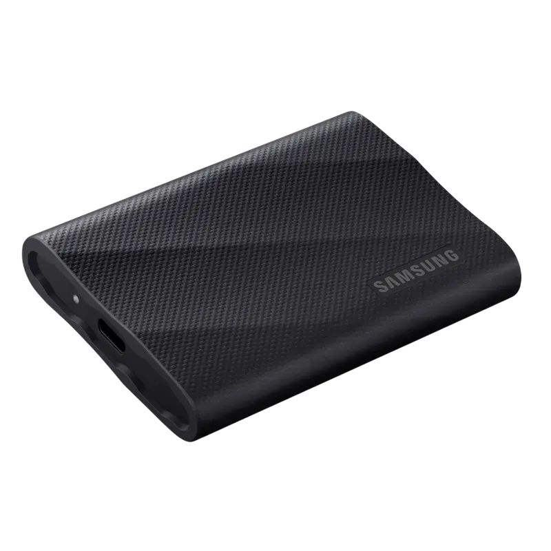 Внешний портативный SSD накопитель Samsung T9 2 ТБ Чёрный