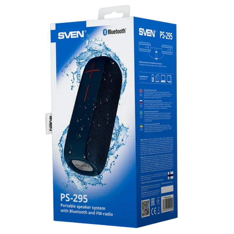 Портативная колонка SVEN PS-295 Синий