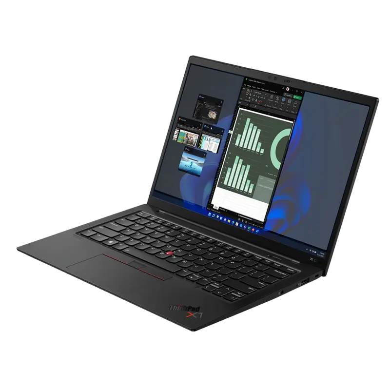 Ноутбук для бизнеса Lenovo ThinkPad X1 Carbon Gen 10 Чёрный