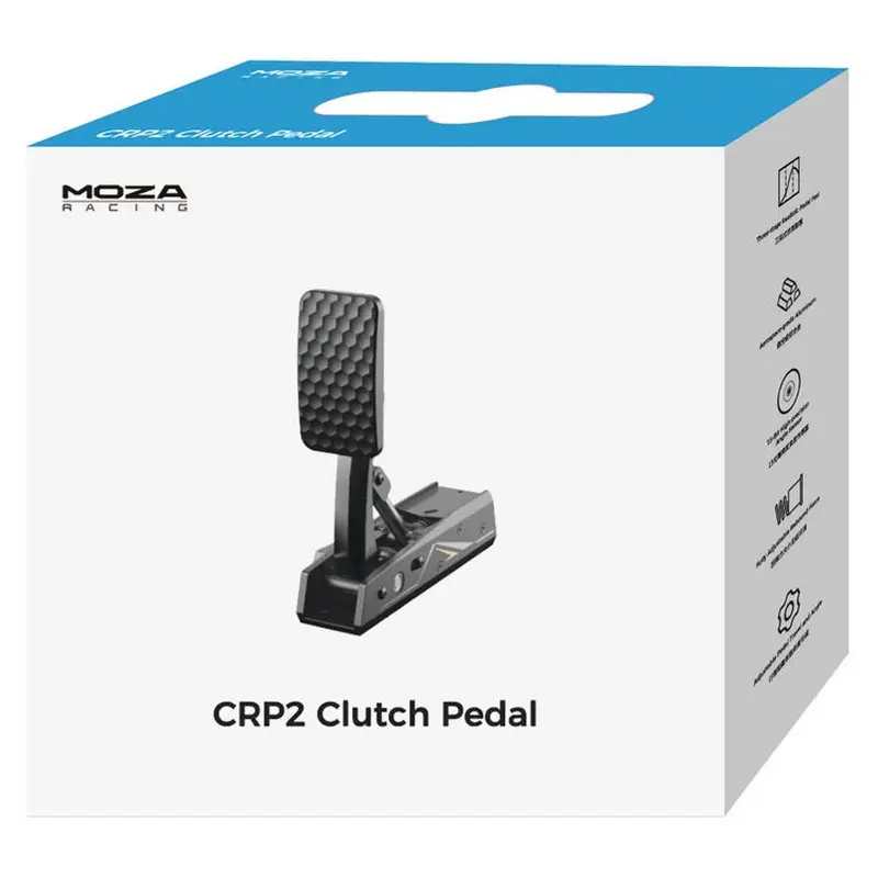 Педали MOZA CRP2 Clutch Pedal Чёрный