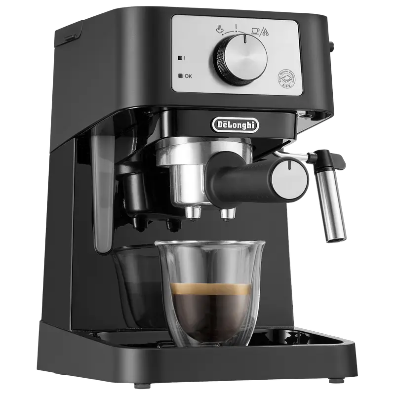 Кофеварка рожковая DeLonghi EC260.BK Черный