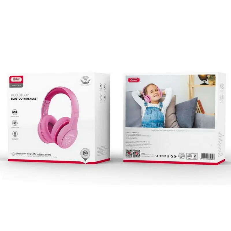 Наушники XO BE26 Розовый