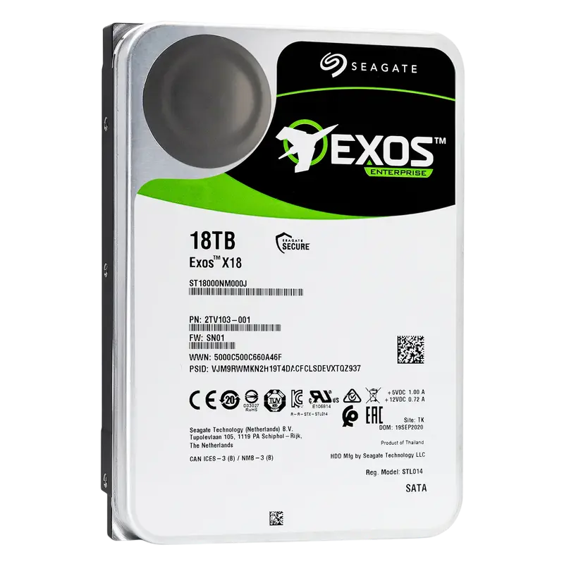 Жесткий диск Seagate Exos X18 Seagate Exos 18 ТБ