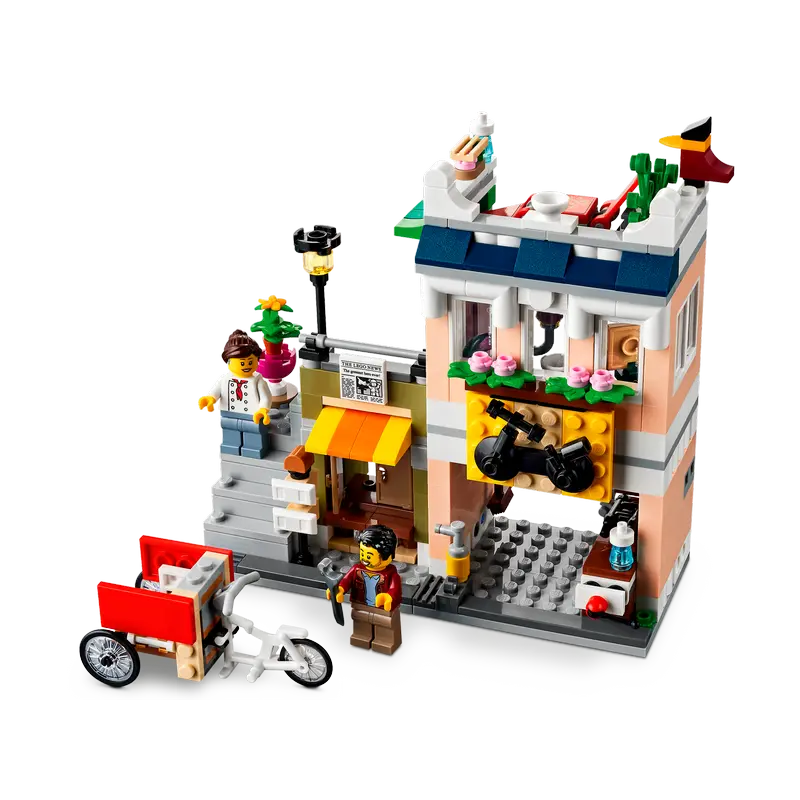 Constructor LEGO Downtown Noodle Shop Multicolor