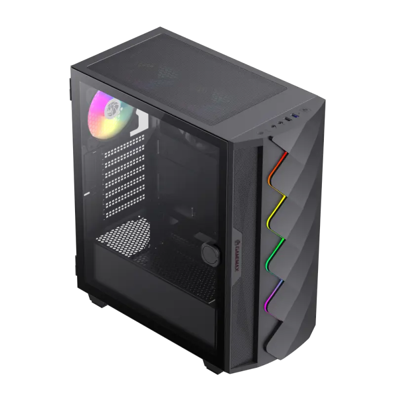Carcasă PC Gamemax DIAMOND CP BK Midi-Tower Negru
