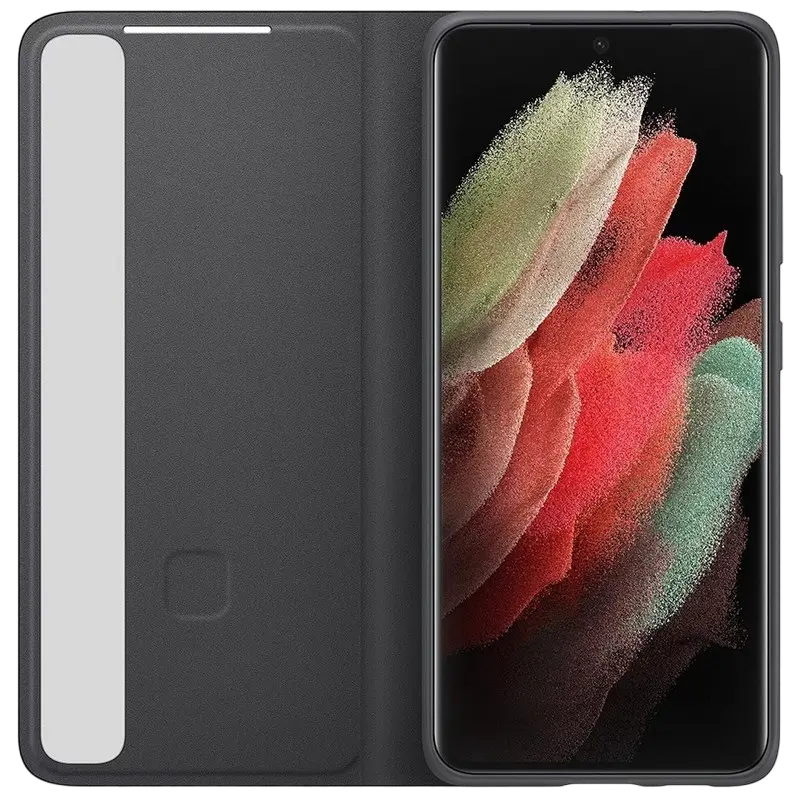 Чехол Samsung Galaxy S21 Ultra Smart Clear View Cover Чёрный