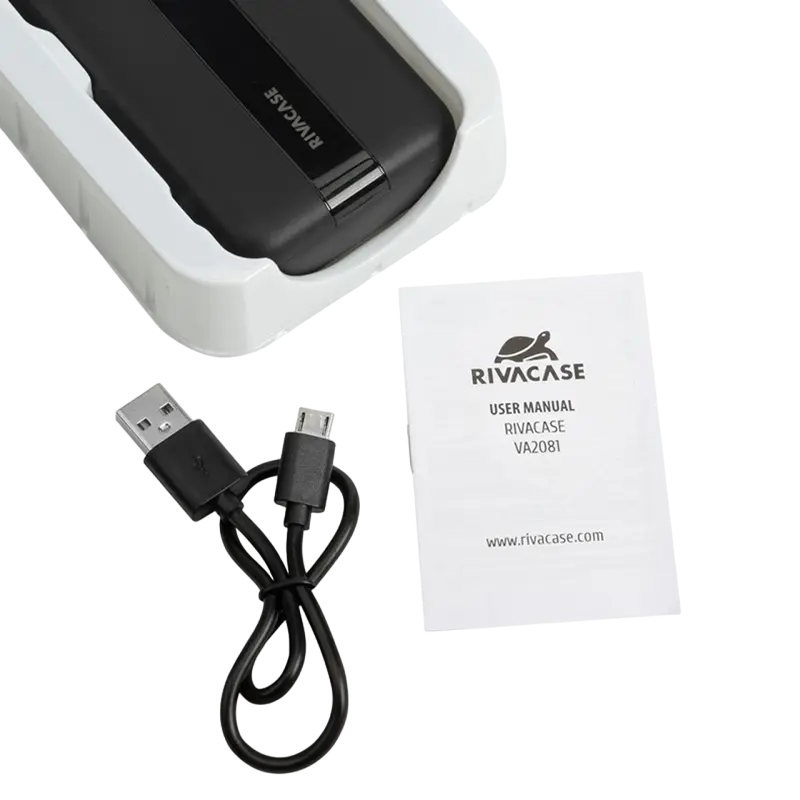 Acumulator extern Rivacase VA2081 Negru