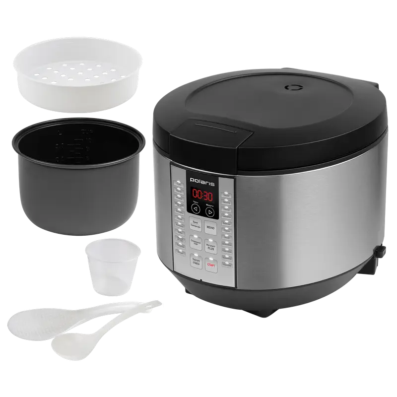 Мультиварка Polaris PMC0586AD Серебристый
