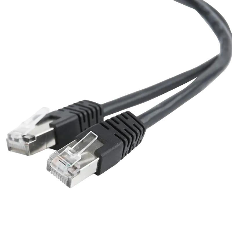 Патч-корд Cablexpert PP22-1M/BK Черный