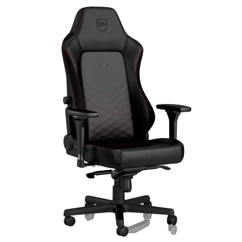 Scaun Gaming Noblechairs Hero PU Piele Negru/Rosu
