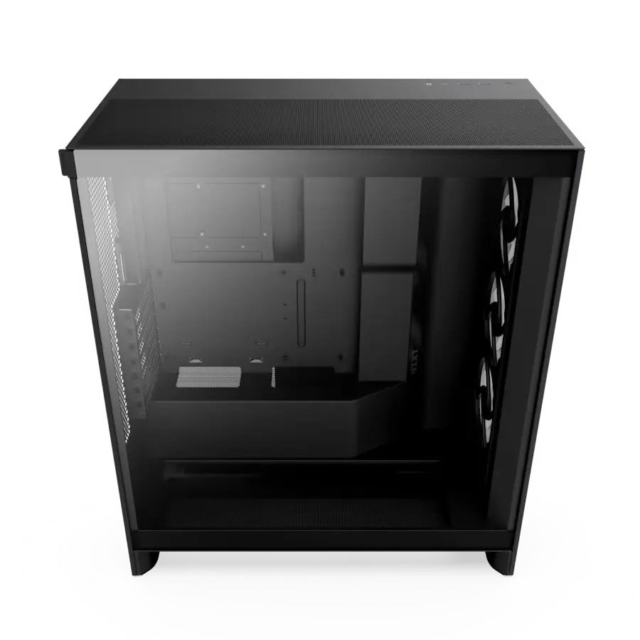 Carcasă PC NZXT H7 Flow RGB Midi-Tower Negru