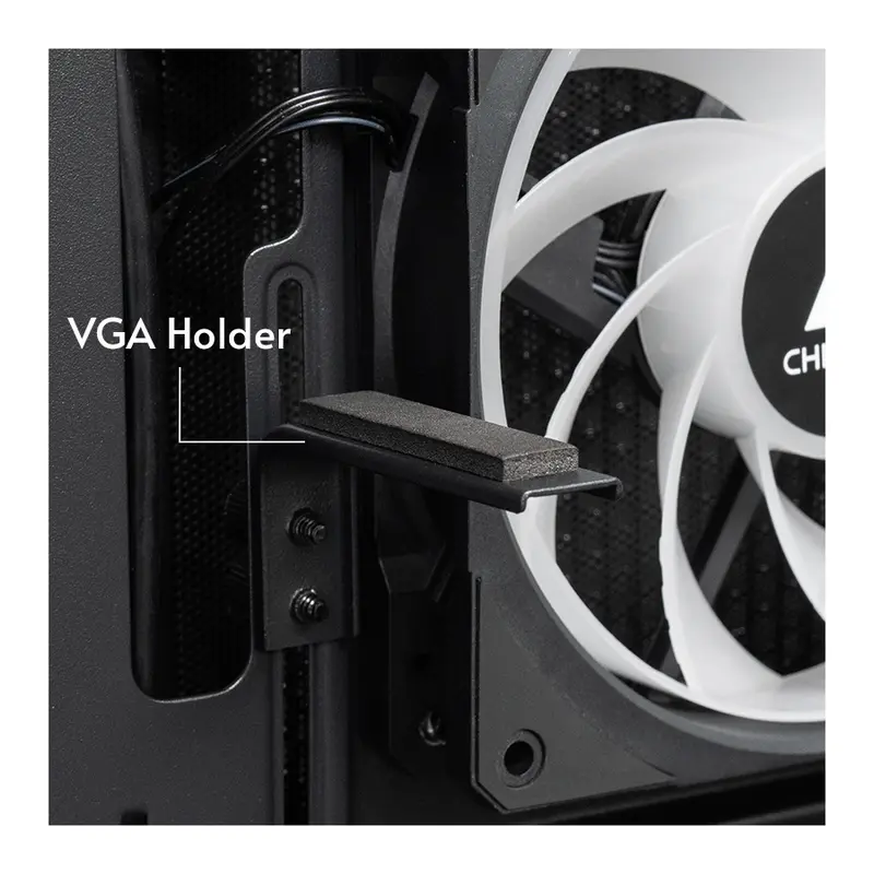 Компьютерный корпус Chieftec GT-01B-OP Midi-Tower Черный