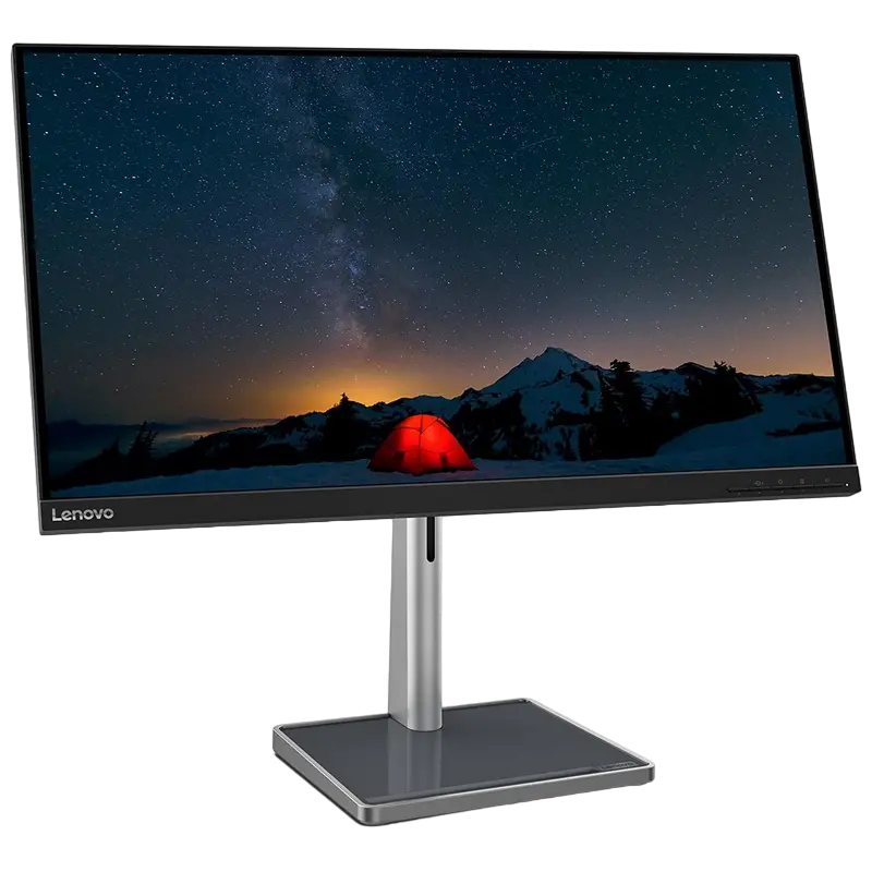 Монитор Lenovo L28u-35 Чёрный | Серебристый