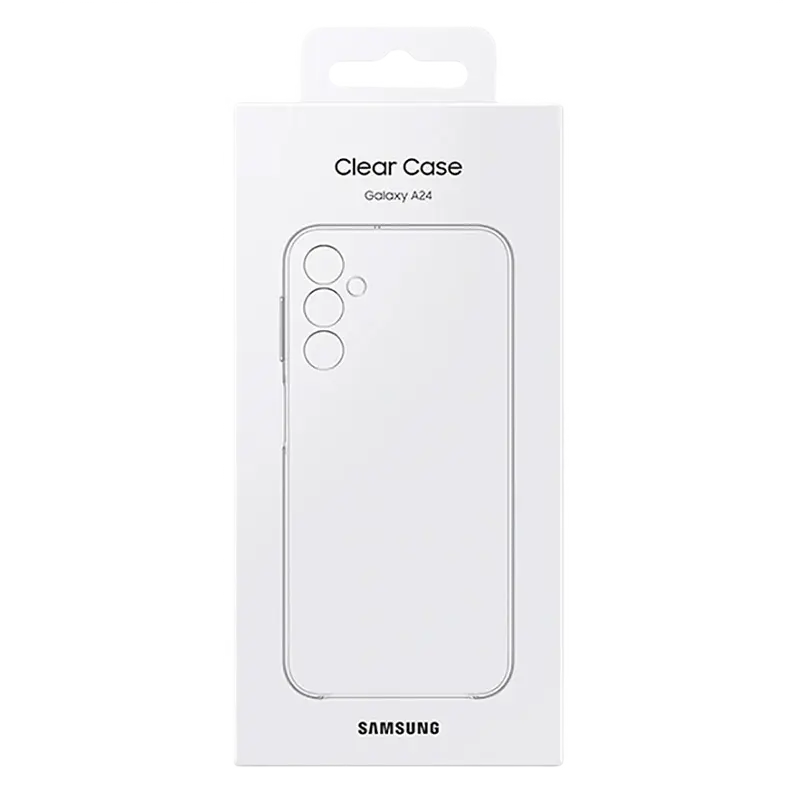 Чехол Samsung Galaxy A24 Clear Case Clear Прозрачный