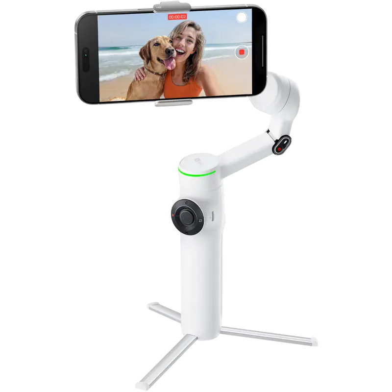 Selfie Stick Insta360 Flow 2 Pro Creator Kit Alb