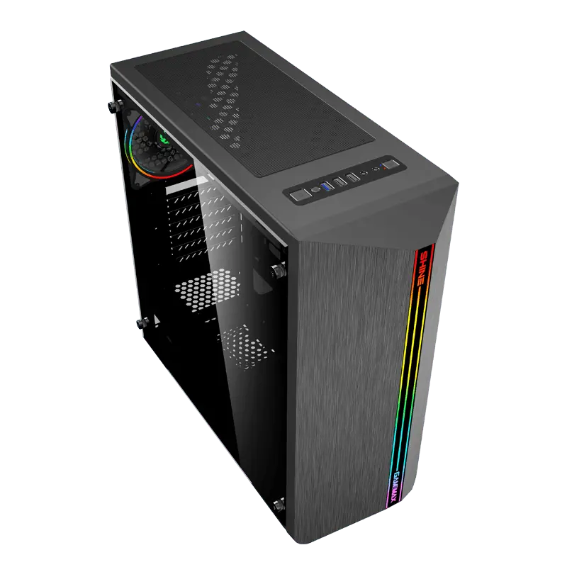 Компьютерный корпус Gamemax SHINE Midi-Tower Черный