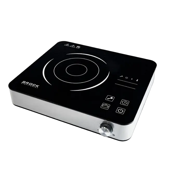 Электрическая настольная плита BROCK HP2021GY Черный