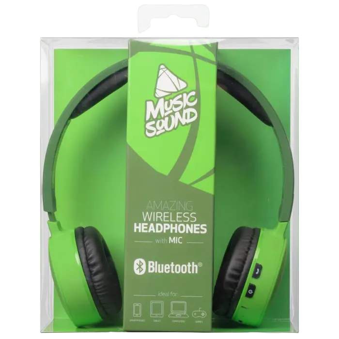 Наушники Cellularline Music Sound Зелёный