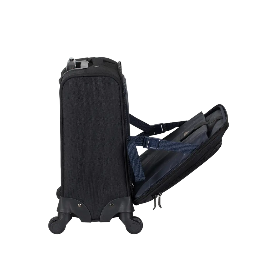 Valiză pentru bagaj Rivacase Tegel Negru