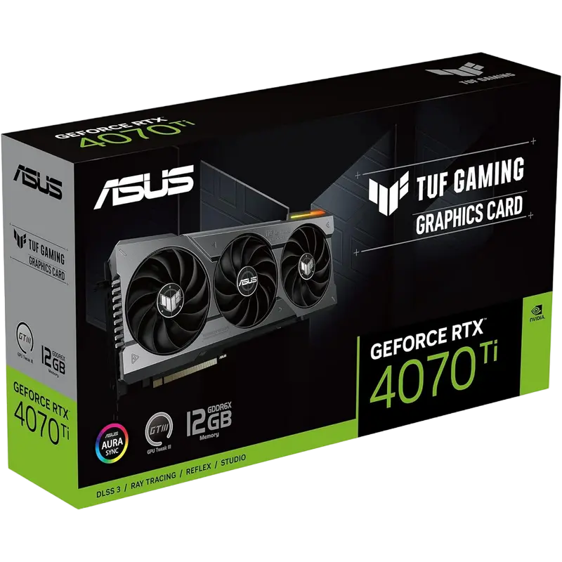 Видеокарта ASUS TUF Gaming GeForce RTX 4070 Ti OC