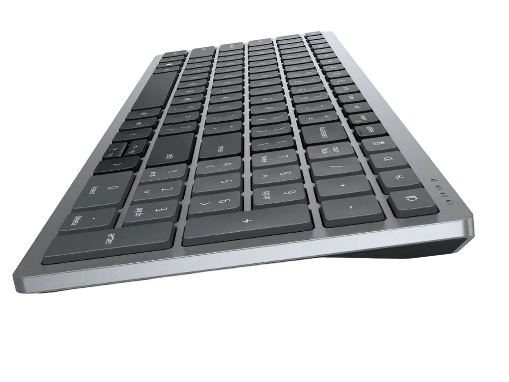 Клавиатура DELL KB740 Мембрана Серый