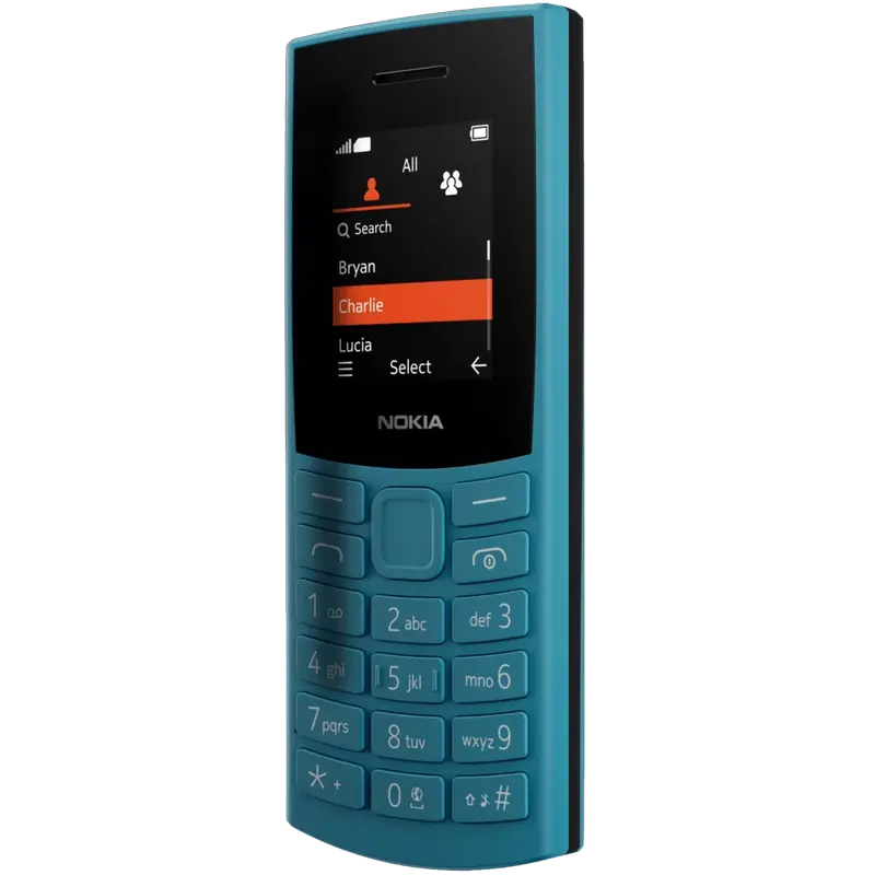 Telefon mobil Cu butoane Nokia 105 4G (2023) Ocean Blue