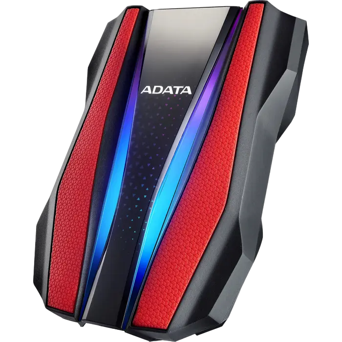 Внешний портативный жесткий диск ADATA HD770G 1 ТБ Красный