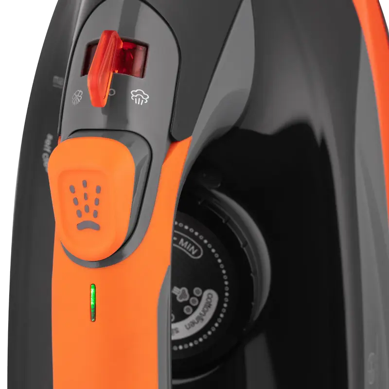 Утюг Ardesto IR-C2233-GR Черный | Оранжевый