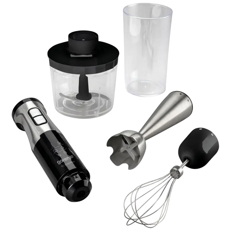 Погружной блендер Gorenje HBX1000E Нержавеющая Сталь | Черный