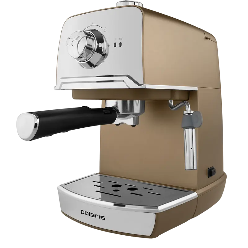 Кофеварка рожковая Polaris PCM 1529E Бежевый
