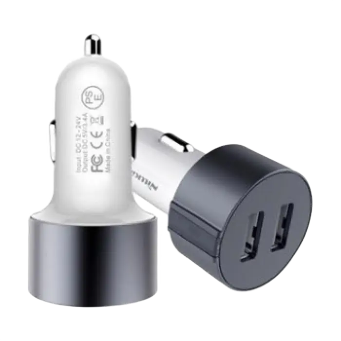 Incărcător auto Nillkin Vigor Gri