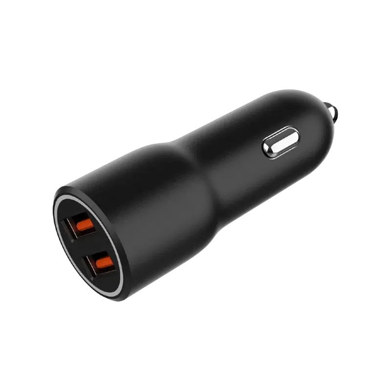 Incărcător auto Gembird TA-UC-A2QC36-CAR-01 Negru