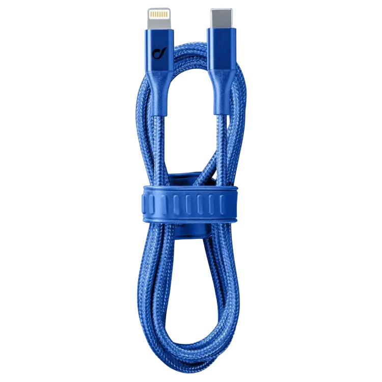 Кабель для зарядки и синхронизации Cellularline Satellite MFI Синий