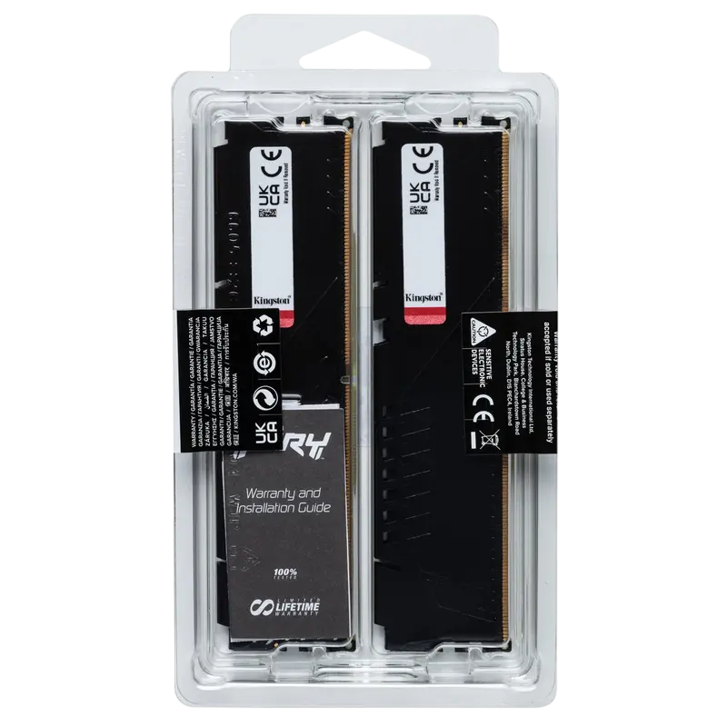 Оперативная память Kingston FURY Beast FURY Renegade 64 ГБ Чёрный