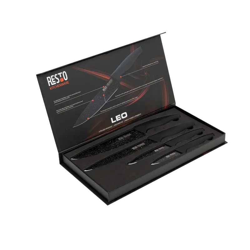 Нож поварской RESTO 95504 AQUILA Черный