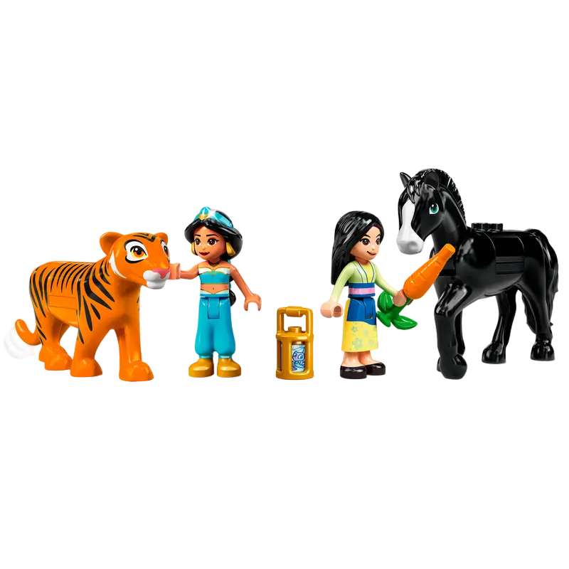 Конструктор LEGO Jasmine and Mulan's Adventure Разноцветный