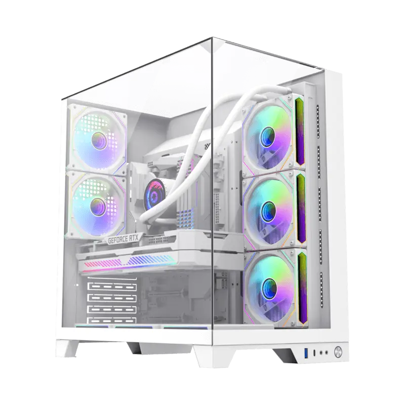 Компьютерный корпус Gamemax INFINITY PLUS WH Midi-Tower Белый