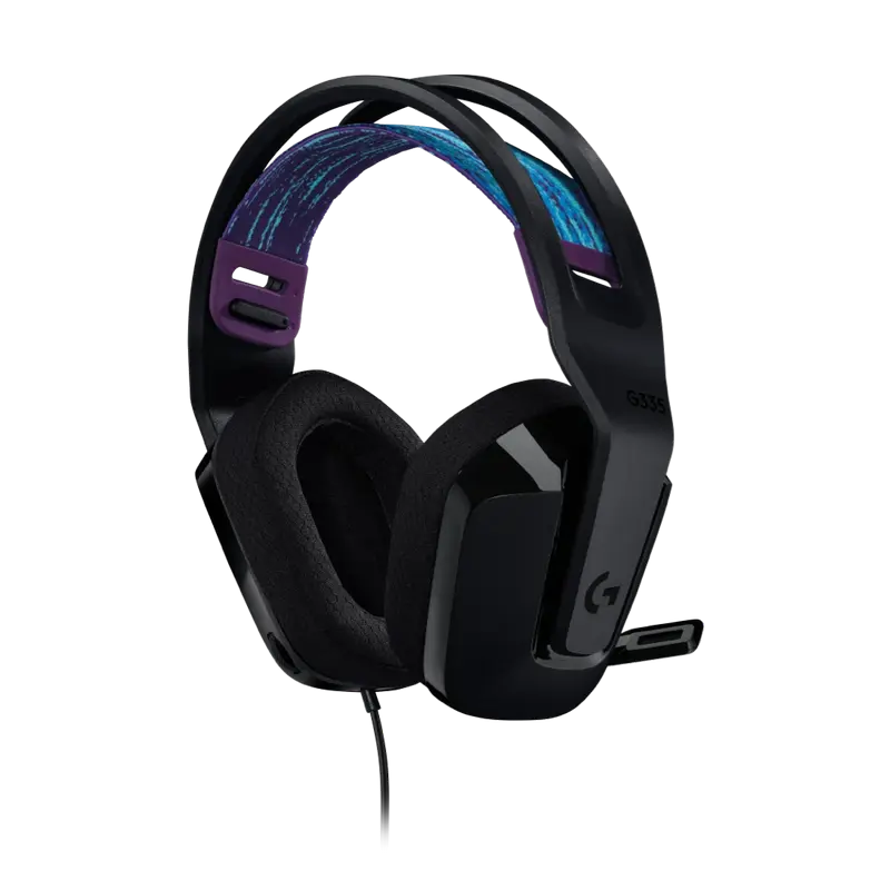 Căști Logitech G335 Negru