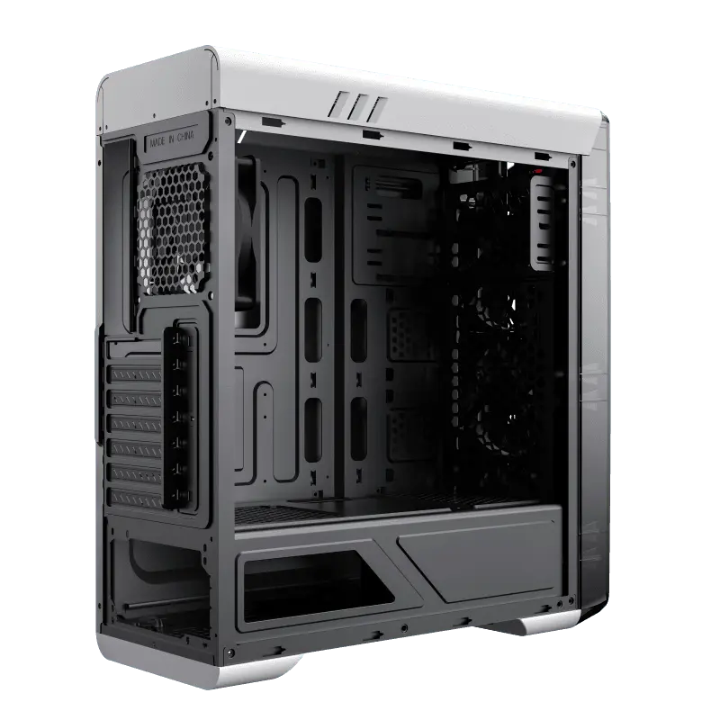 Компьютерный корпус Gamemax MOONLIGHT FRGB WT Midi-Tower Белый