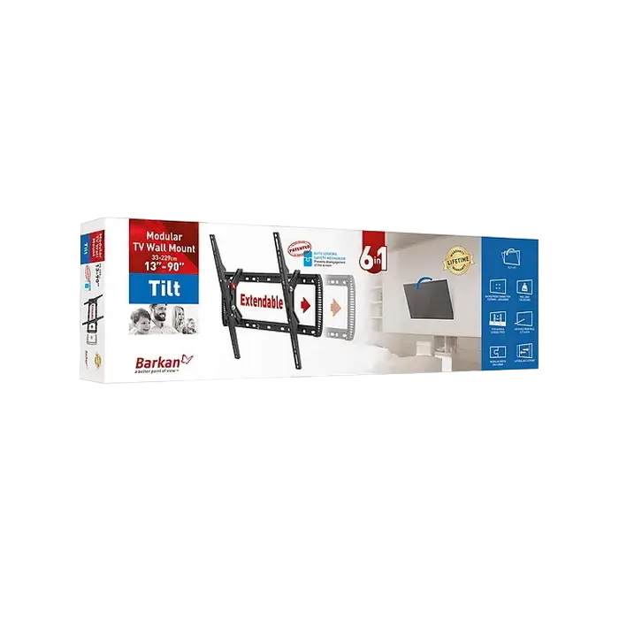 Кронштейн для телевизора BARKAN BM410T Черный