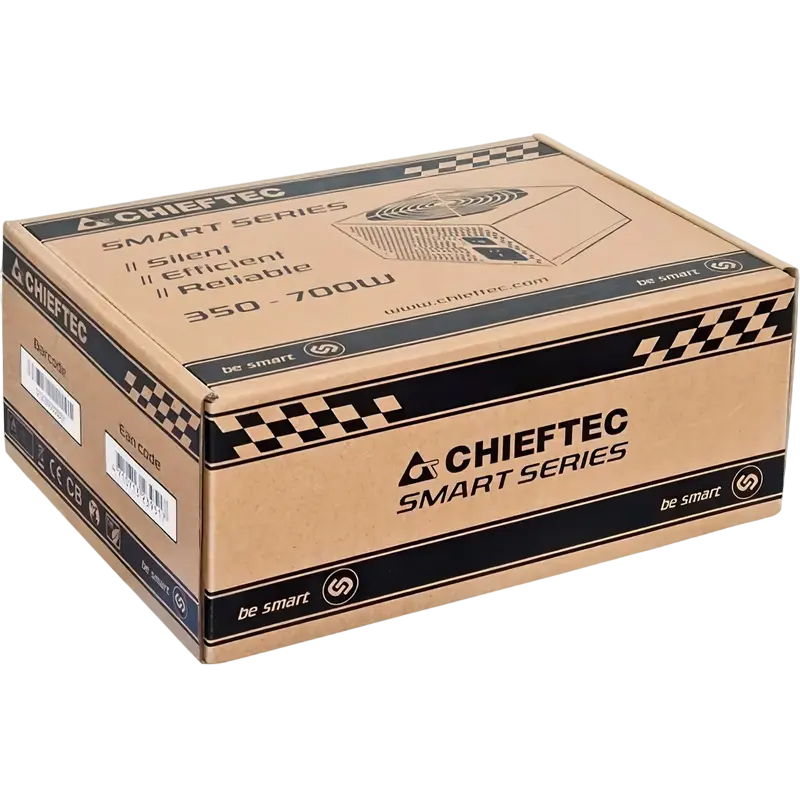 Tip Блок питания для компьютеров Chieftec GPS-500A8 Smart Series ATX Черный