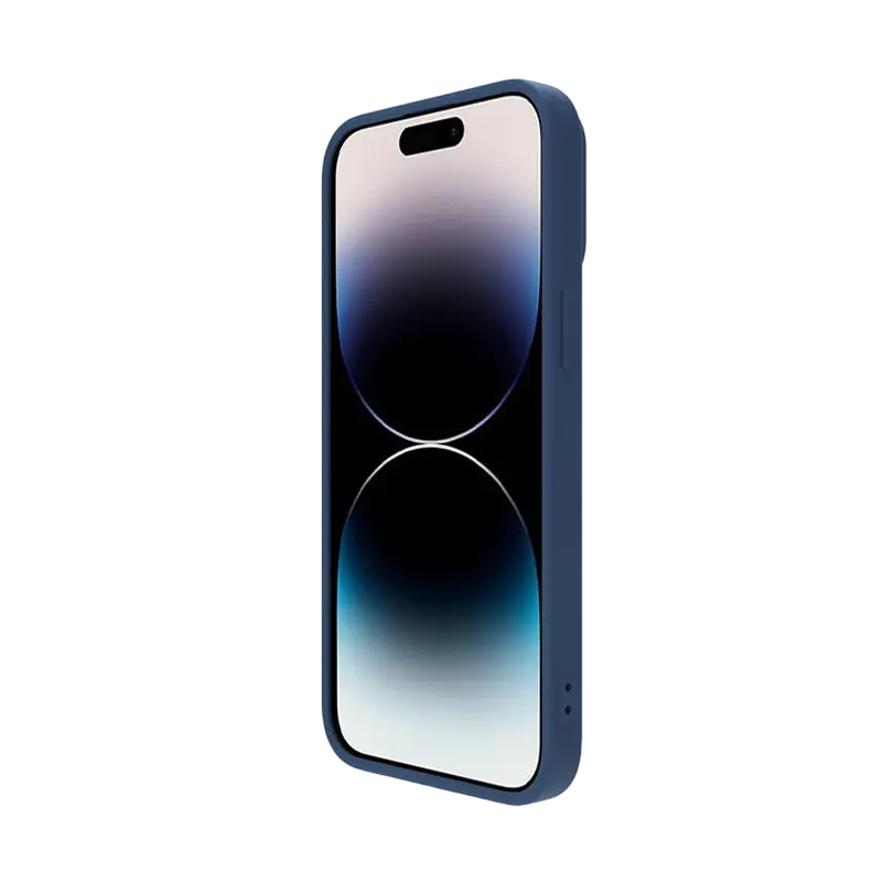 Чехол Nillkin Apple iPhone 14 Pro Max CamShield Silky Silicone Camshield Синий